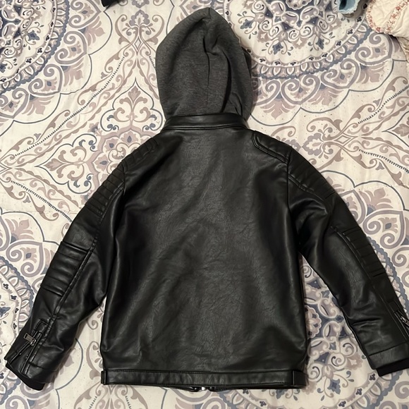 Guess Boys Faux Leather Jacket - Picture 2 of 3